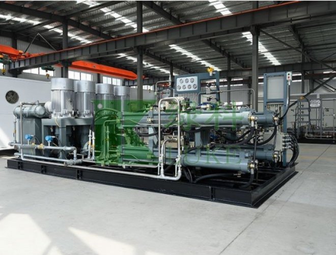 Hydraulic Piston Hydrogen Compressor